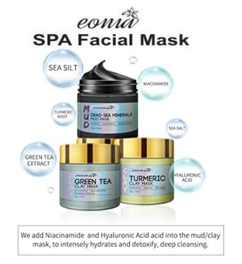 Detox Mud Mask Trio Set - 2.5 oz each