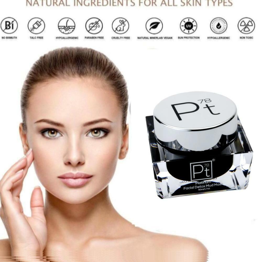 Platinum Facial Detox Mud Mask 