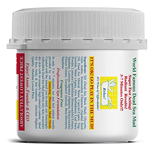 Dead Sea Minerals Mud Mask - 2 Pack