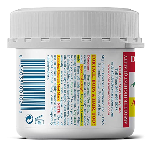 Dead Sea Minerals Mud Mask - 2 Pack