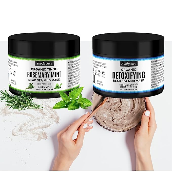 Detoxifying Dead Sea Mud Mask with Exfoliating Blend