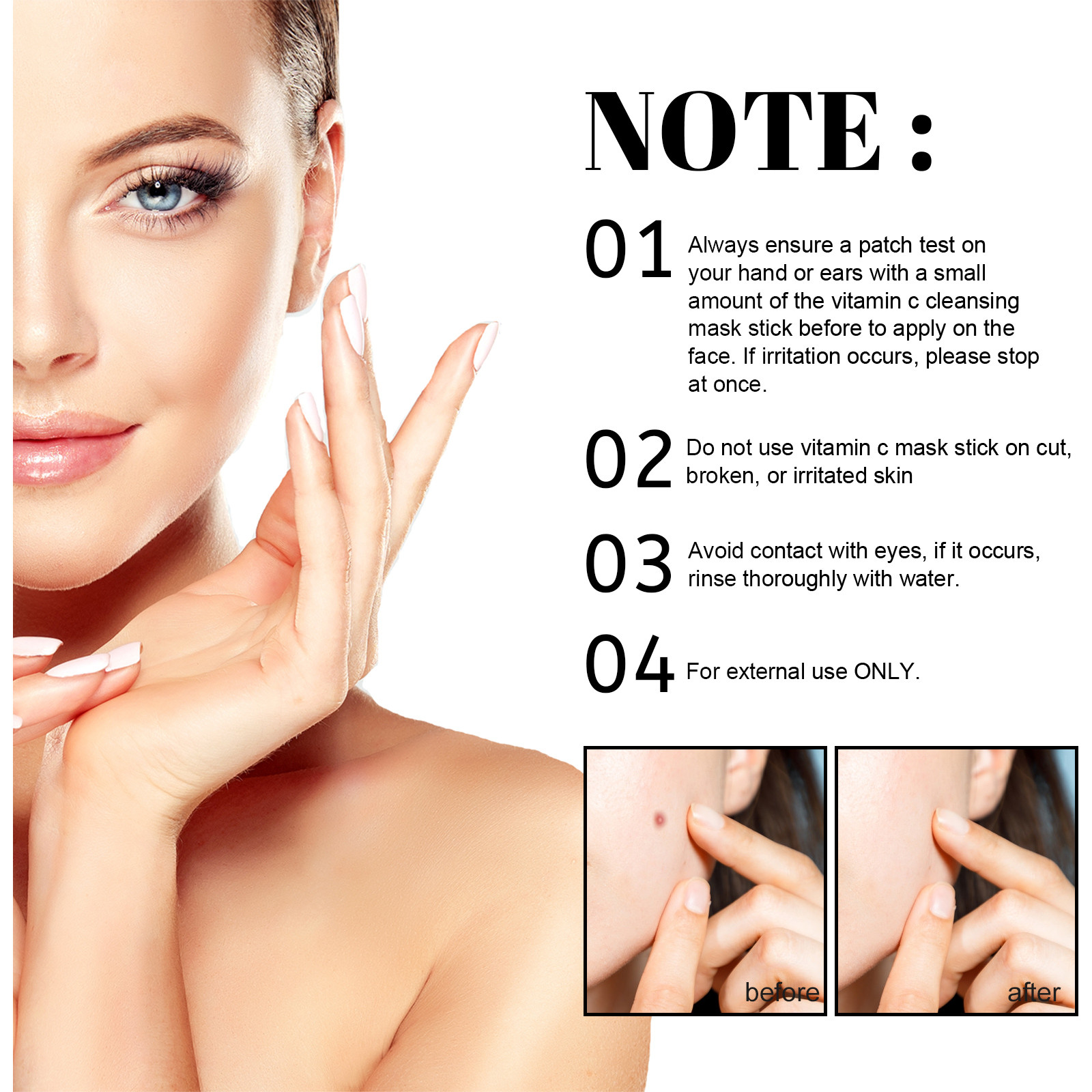 Bamboo Charcoal Hydrating Mud Mask Stick