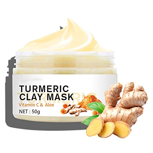 Turmeric Clay Face Mask with Aloe - 50g