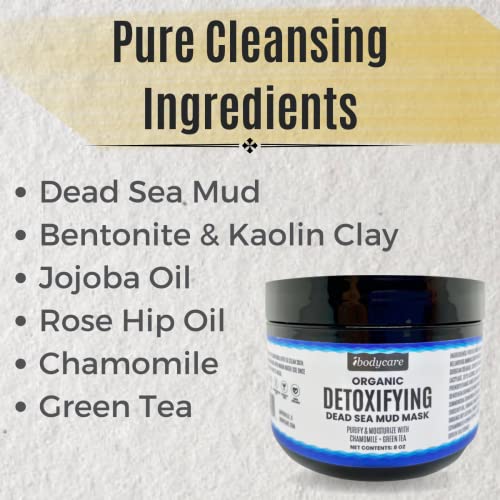 Detoxifying Dead Sea Mud Mask with Exfoliating Blend
