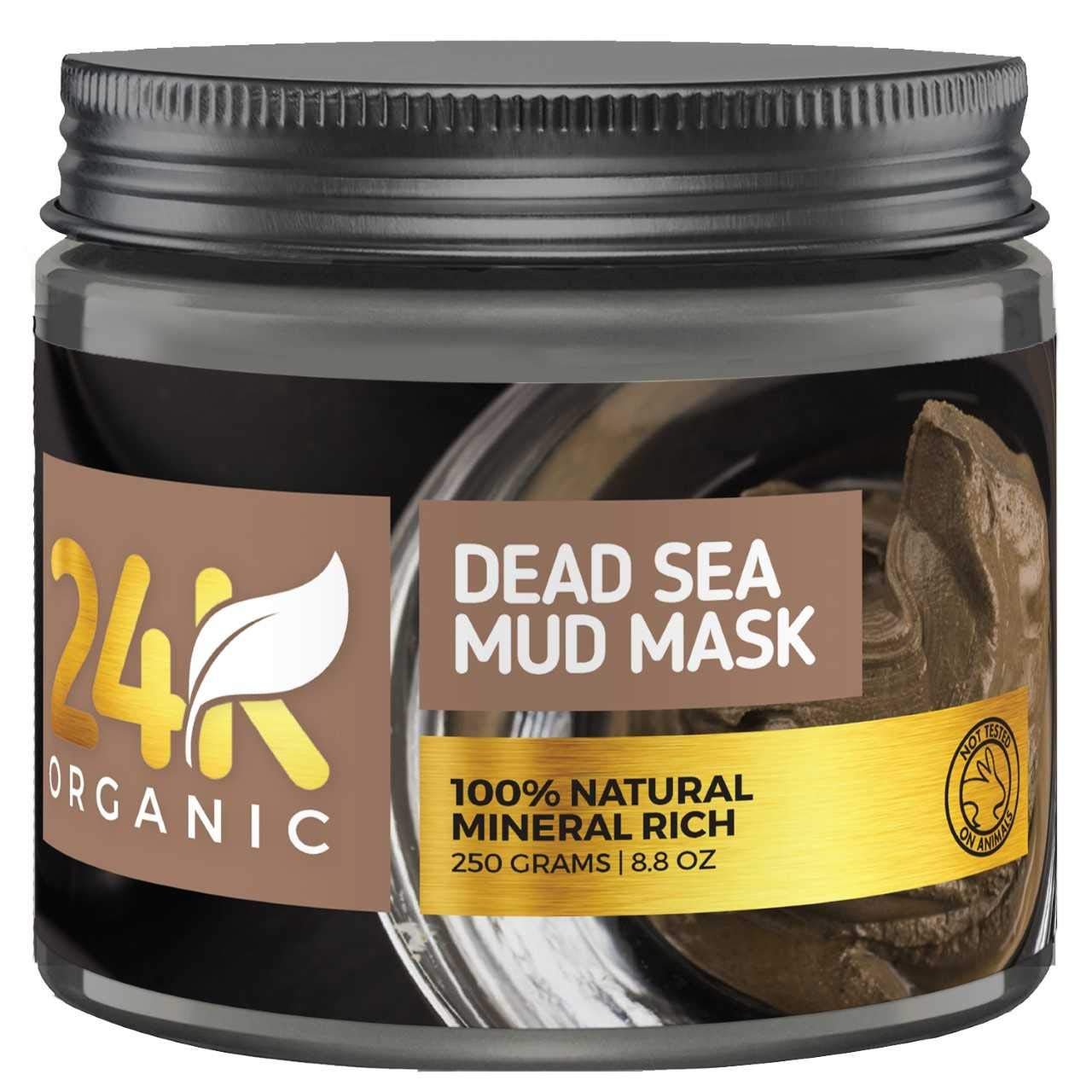 Organic 24K Dead Sea Mud Mask for all skin