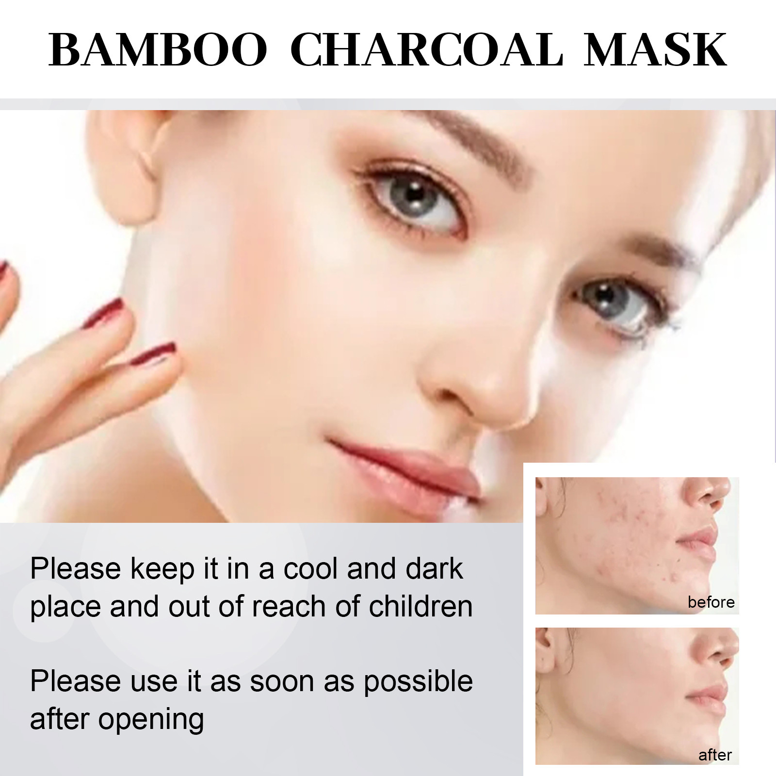 Bamboo Charcoal Hydrating Mud Mask Stick