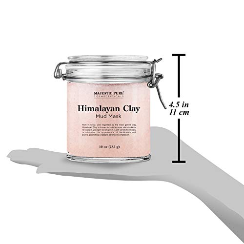 MAJESTIC PURE Himalayan Clay Mud Mask - 10 oz