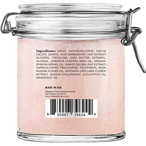 MAJESTIC PURE Himalayan Clay Mud Mask - 10 oz