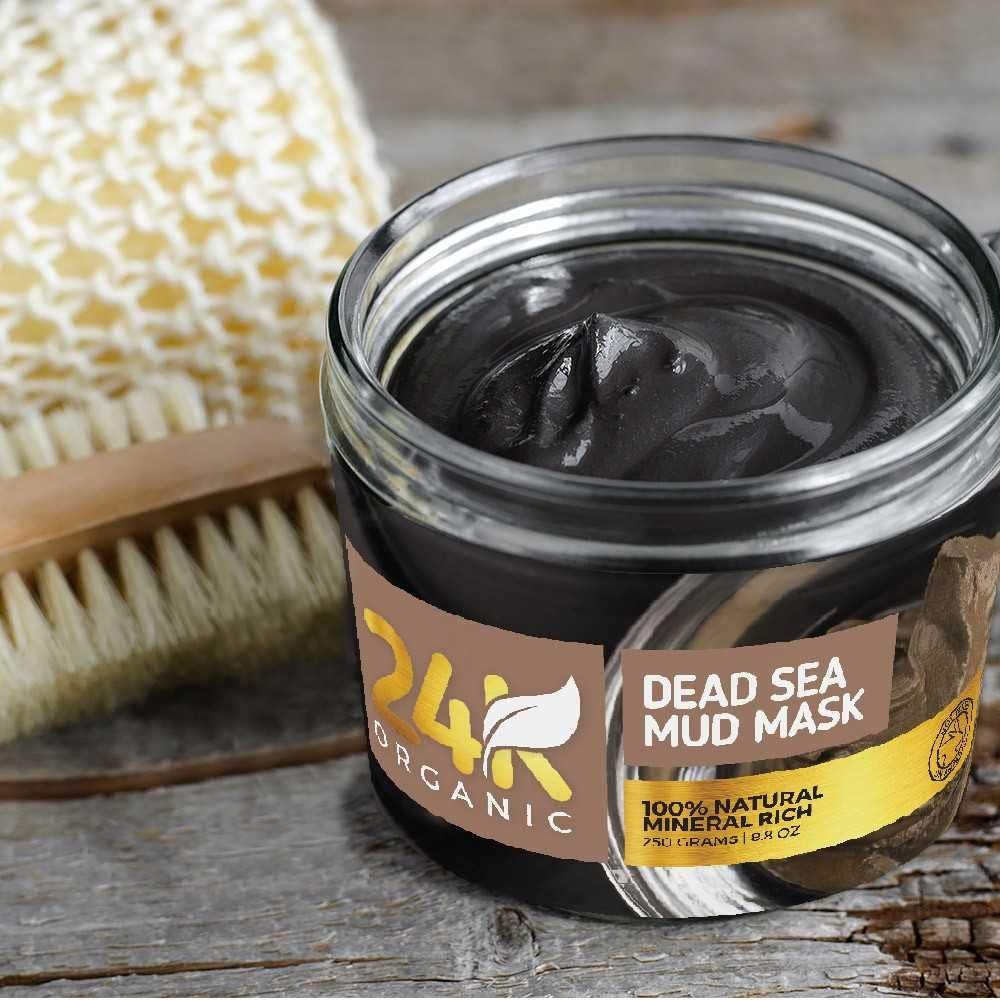 Organic 24K Dead Sea Mud Mask for all skin