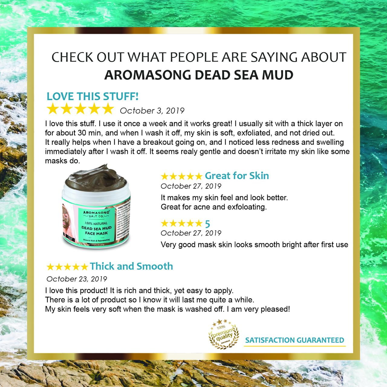 100% Pure Dead Sea Mud Anti-Aging Mask
