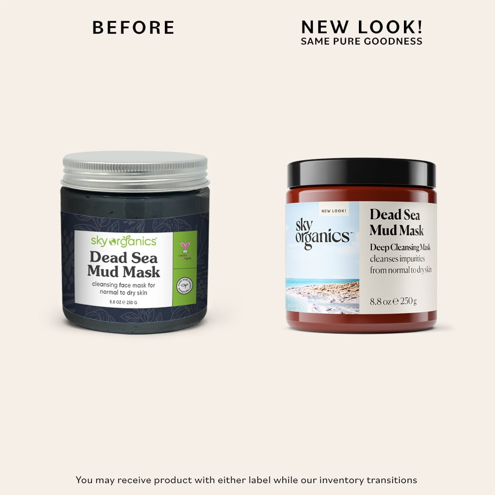 Purifying Dead Sea Mud Mask, 8 Oz