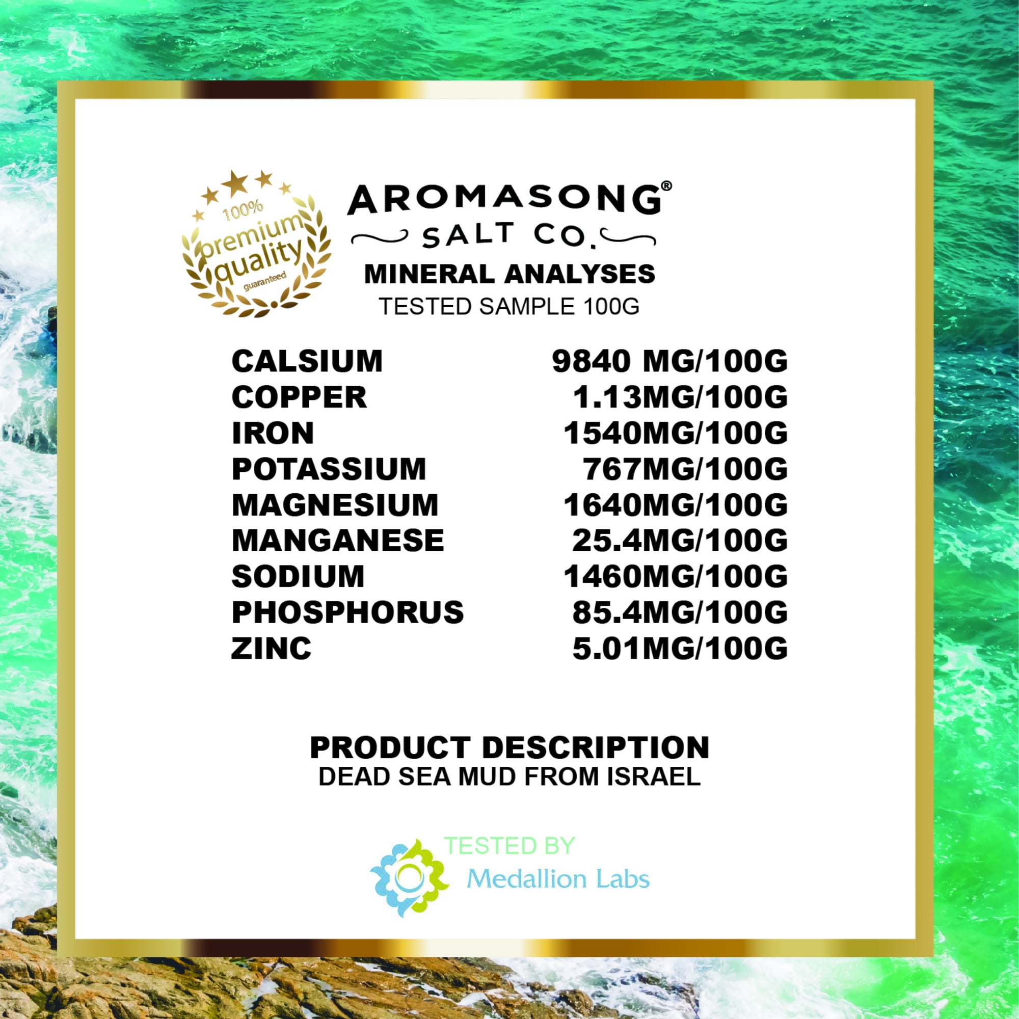 100% Pure Dead Sea Mud Anti-Aging Mask