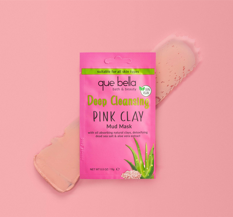 Pink Super Hydrating Mud Mask Set (5 pack)