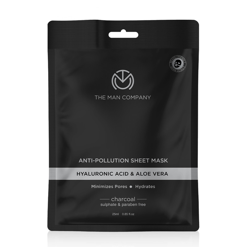Man Co. Charcoal Mud Mask Set - India made