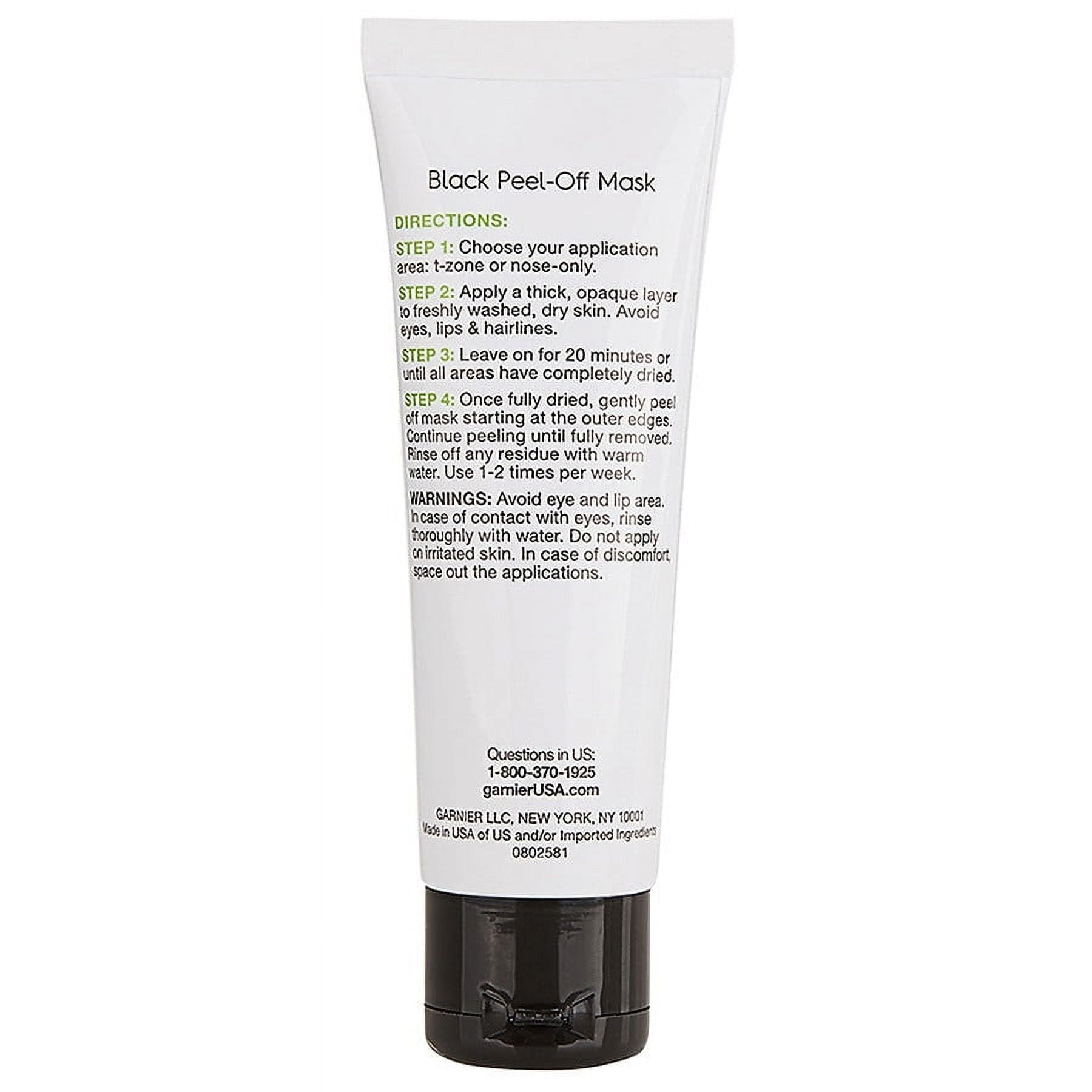 Garnier SkinActive Black Peel-Off Mask with Charcoal