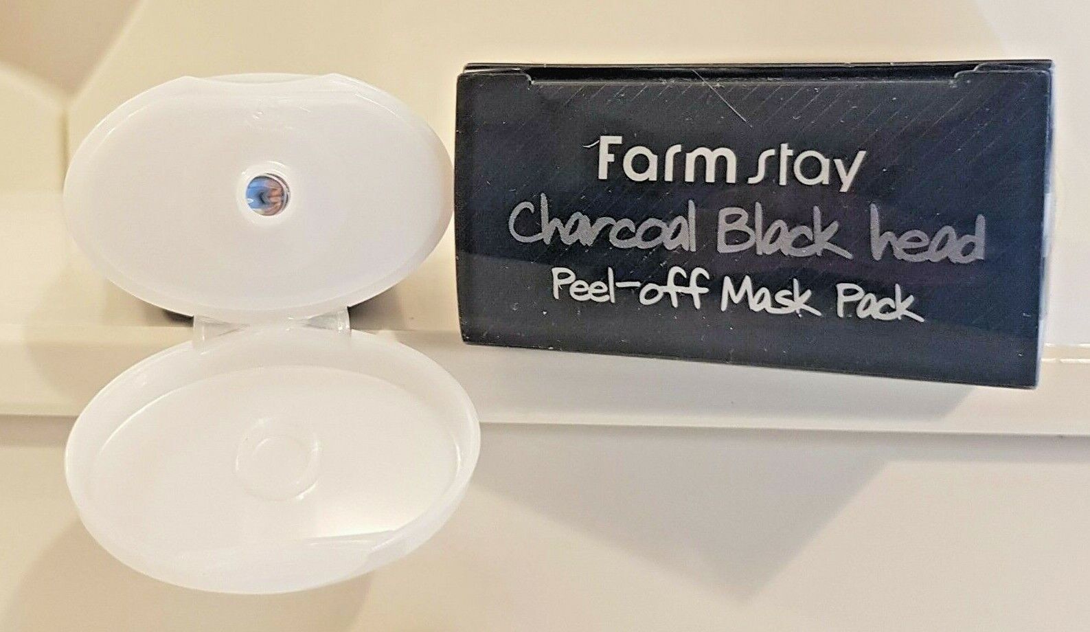 FarmStay Charcoal Black Head Peel-Off Mask Pack 100 ml