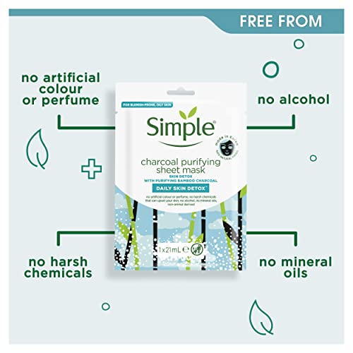 Charcoal Sheet Mask Pack (4ct)