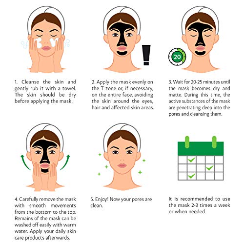 Charcoal Bamboo Peel Off Face Mask - Dark Spot Remover