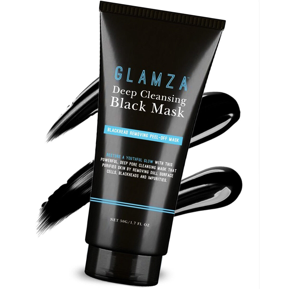 GLAMZA Charcoal Blackhead Remover Mask 50g