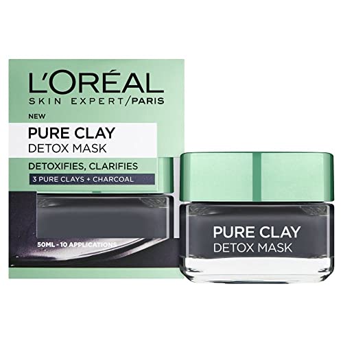 L'Oreal Pure Clay Black Charcoal Detox Mask