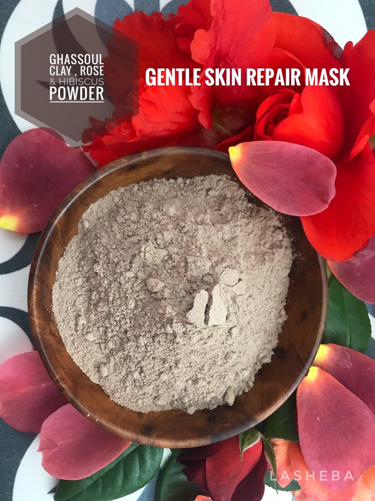 Moroccan Lava Clay Mask with Rose Repair