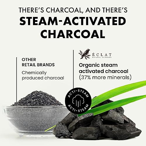 Bamboo Charcoal Peel-Off Mud Mask - Organic & Vegan