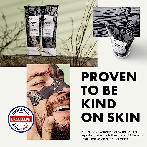 Bamboo Charcoal Peel-Off Mud Mask - Organic & Vegan
