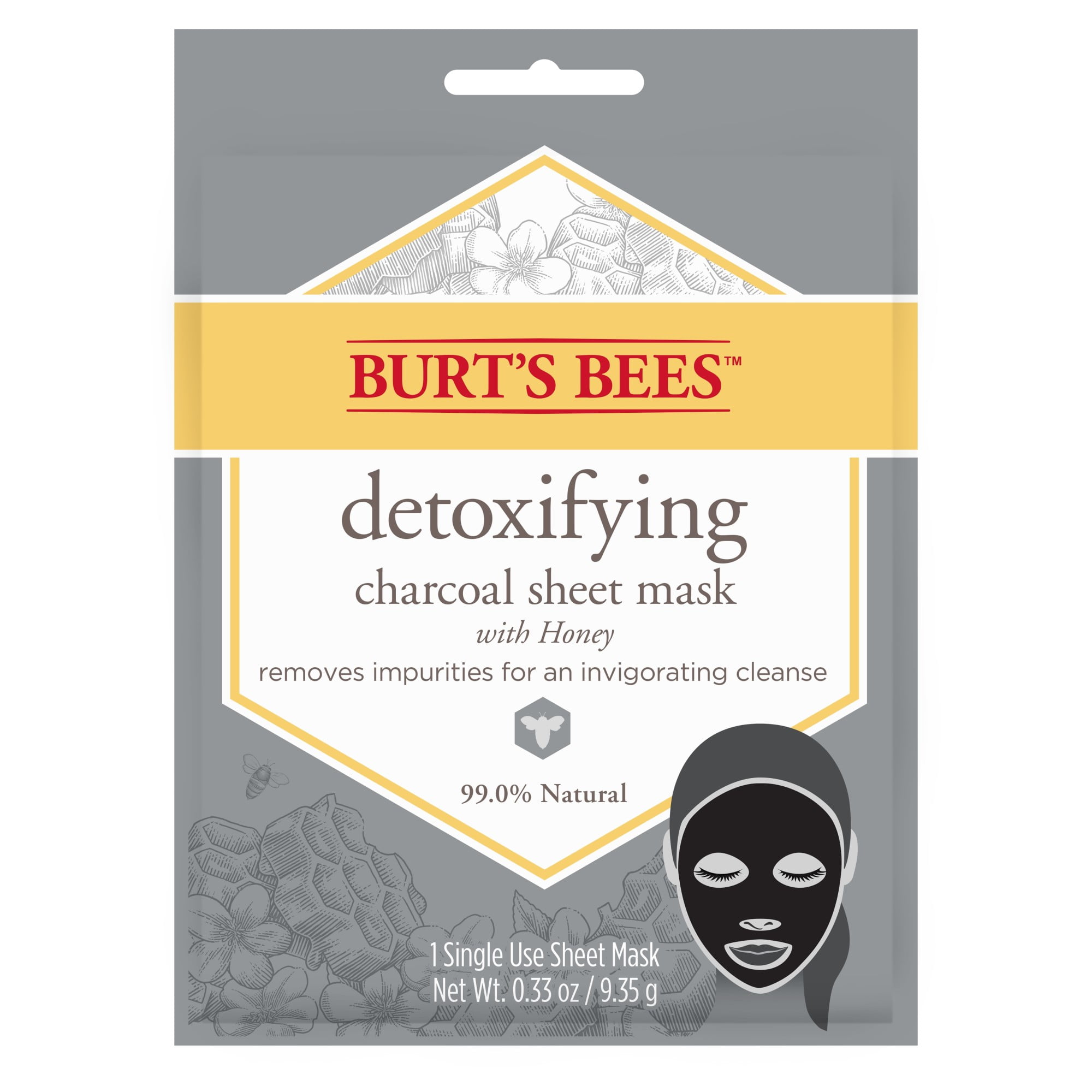 Charcoal Mud Mask Sheet - 1 Count