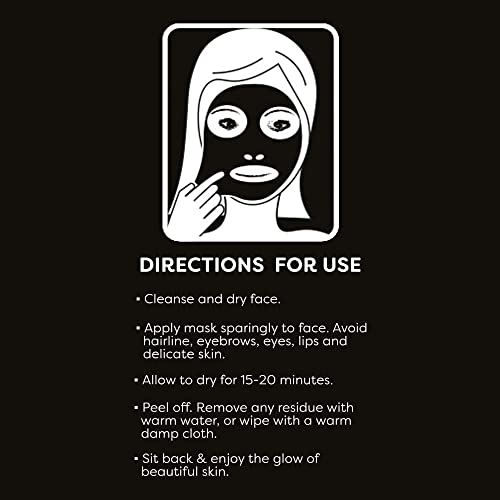 Activated Charcoal Peel-Off Mud Mask for Blackheads