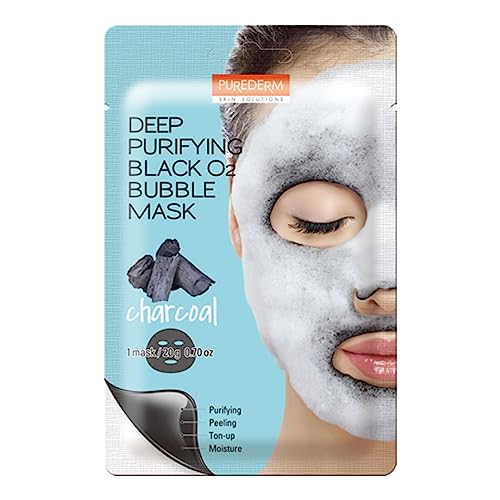 Charcoal Bubble Mask with Detox and Moisturizing Action