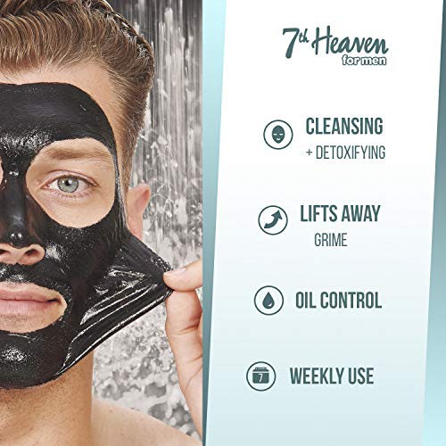 Men's Black Clay Peel-Off Mud Mask