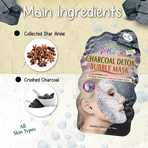 Charcoal Detox Bubble Sheet Mud Mask