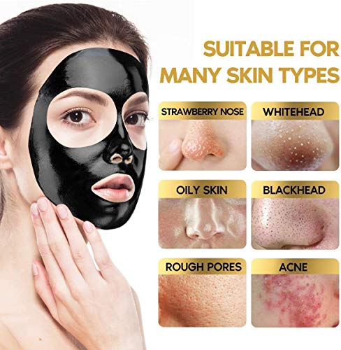 Charcoal Blackhead Remover Mask Kit with Accessories