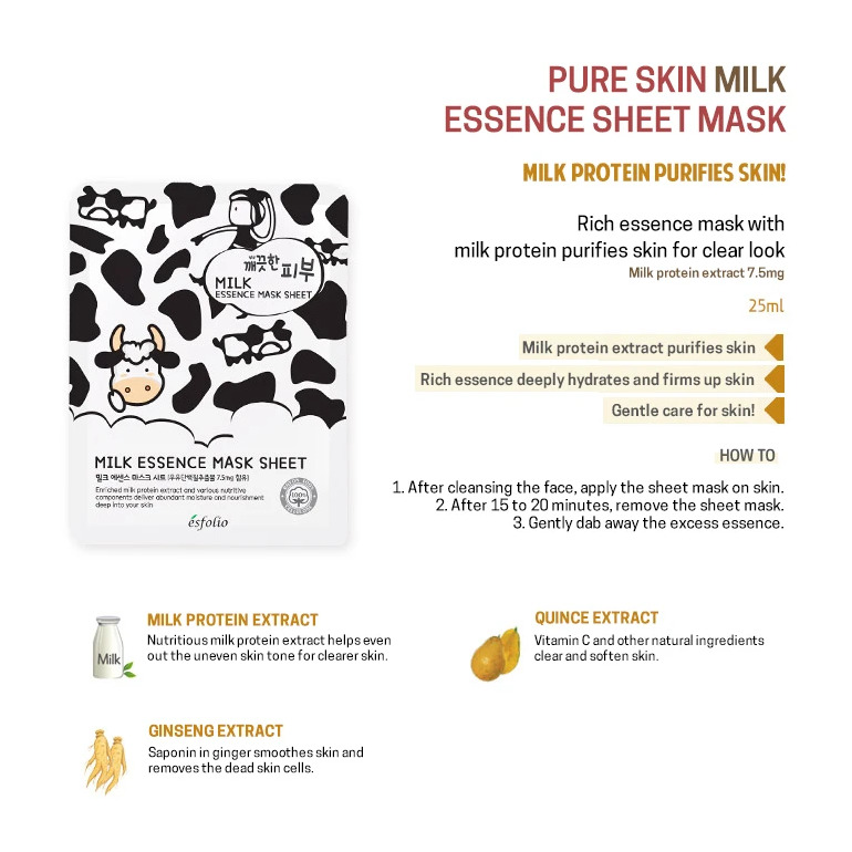 Korean Mud Mask for Face Skin Care