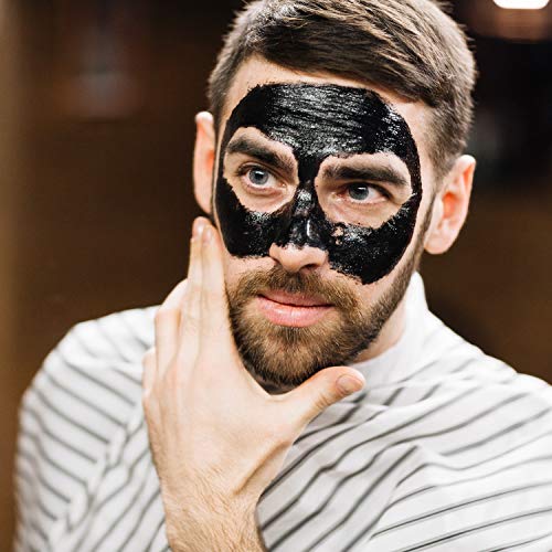 Men's Black Clay Peel-Off Mud Mask