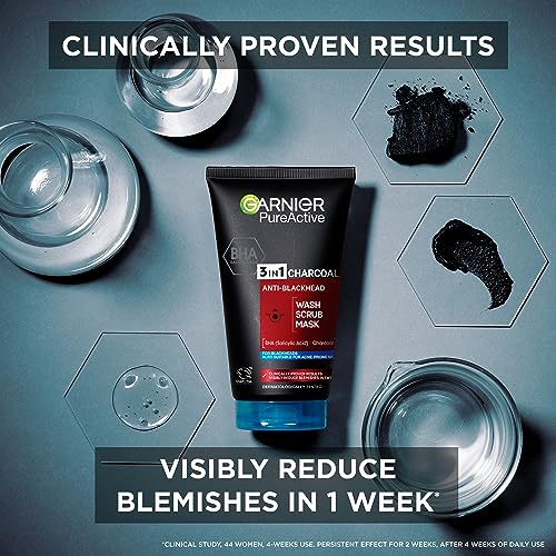 Garnier Charcoal Blackhead Mud Mask with Aloe Vera