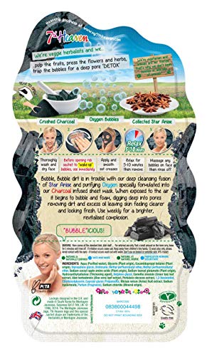 Charcoal Detox Bubble Sheet Mud Mask