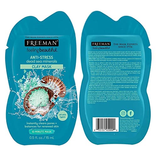 6-pack Freeman Mud Mask Set - Vegan & Cruelty-Free