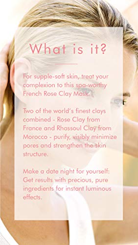 French Rose & Moroccan Rhassoul Clay Mask