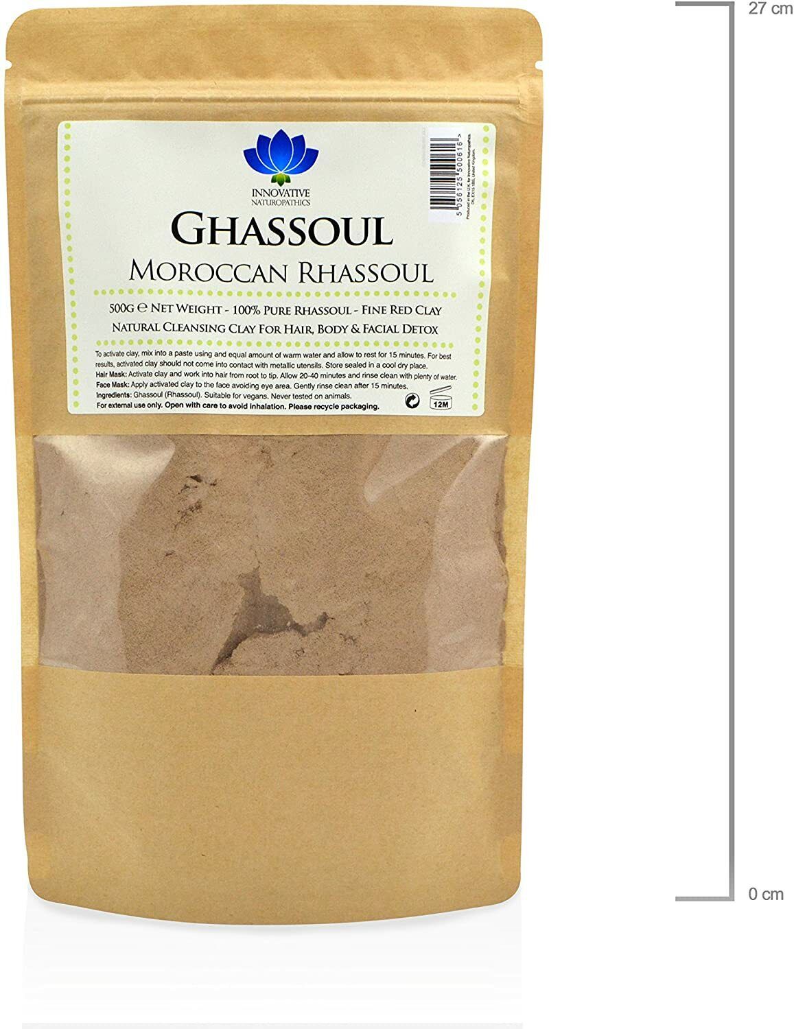 Rhassoul Clay - Deep Cleansing Face & Hair Mask