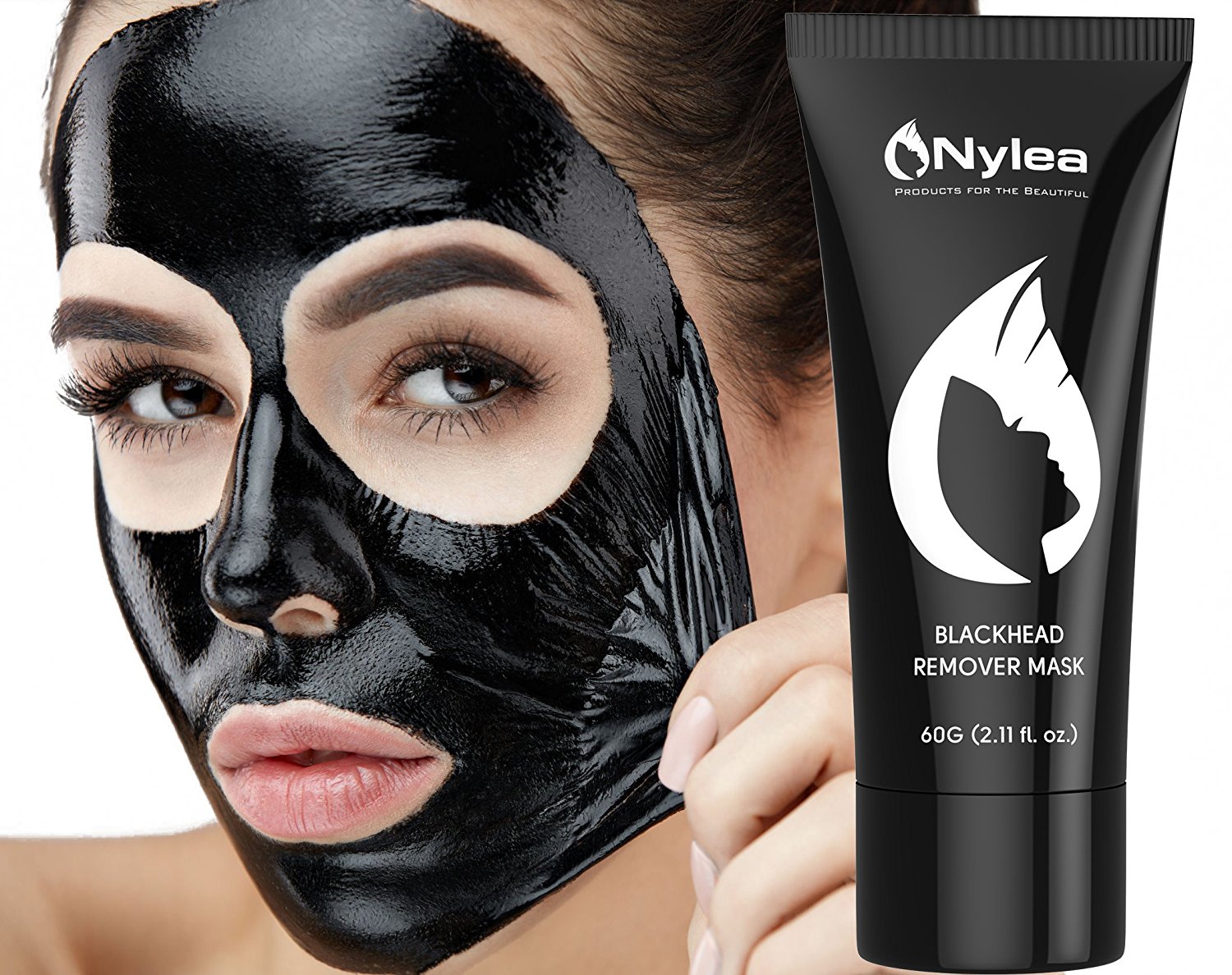 Nylea Charcoal Blackhead Remover Mask, 2.11 fl oz