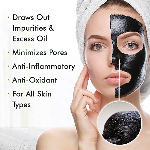 Deep Cleansing Charcoal Mask with Brush