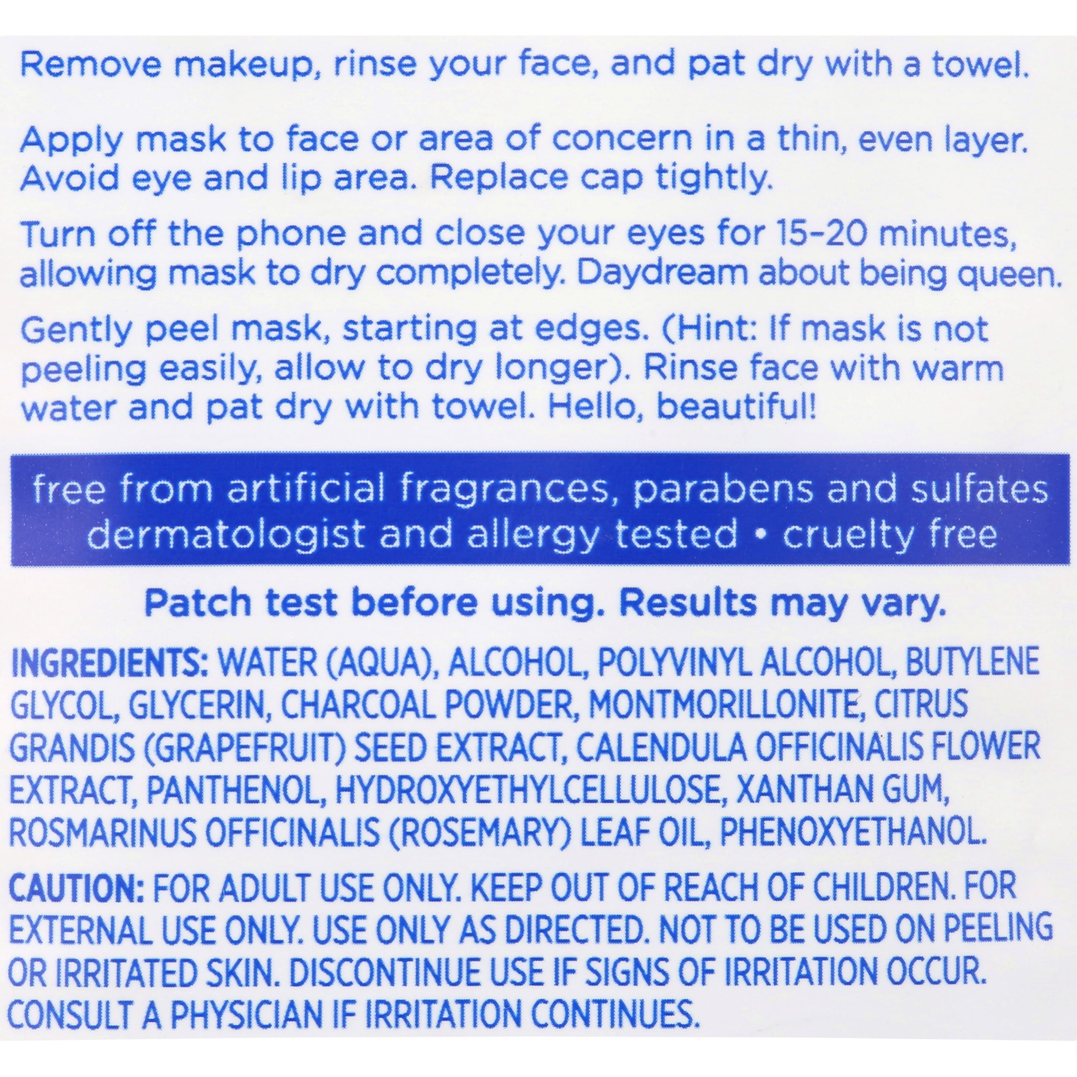 Miss Spa Charcoal Pore Peel-Off Mask