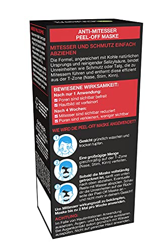 Garnier Charcoal Peel-Off Mask for Clear Skin