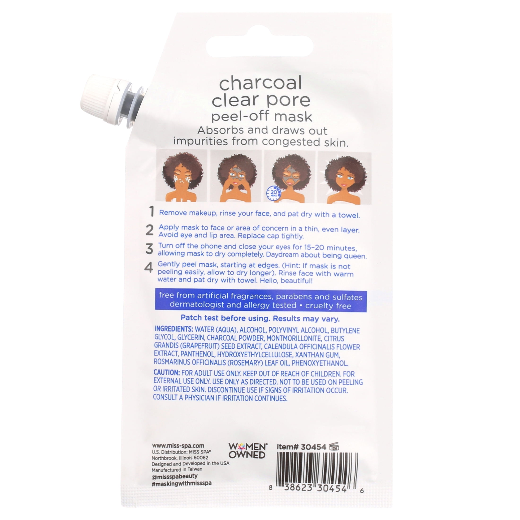 Miss Spa Charcoal Pore Peel-Off Mask