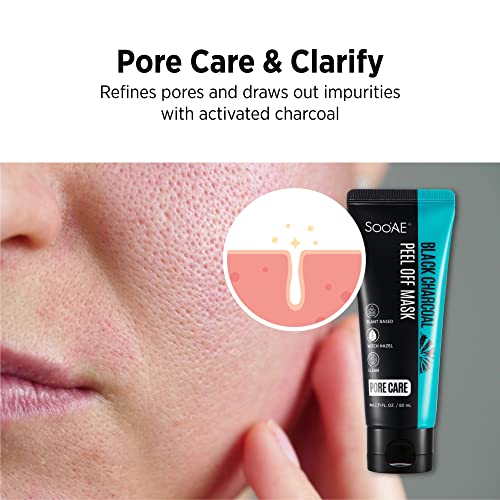 Korean Black Charcoal Peel Off Mask