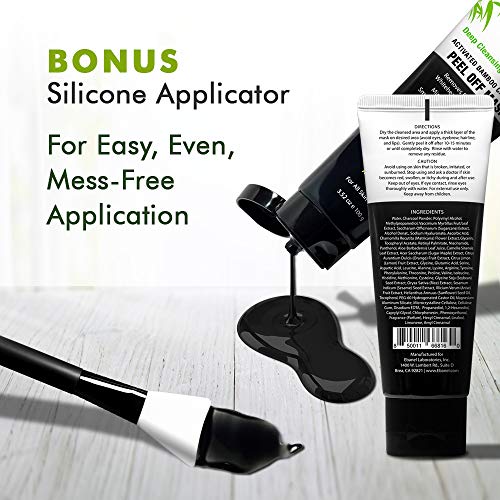 Deep Cleansing Charcoal Mask with Brush
