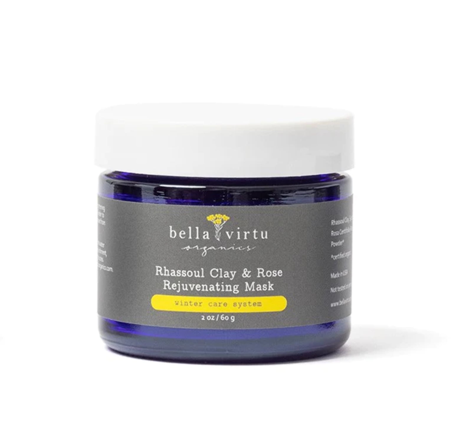Rhassoul Rose Mask for Sensitive Skin
