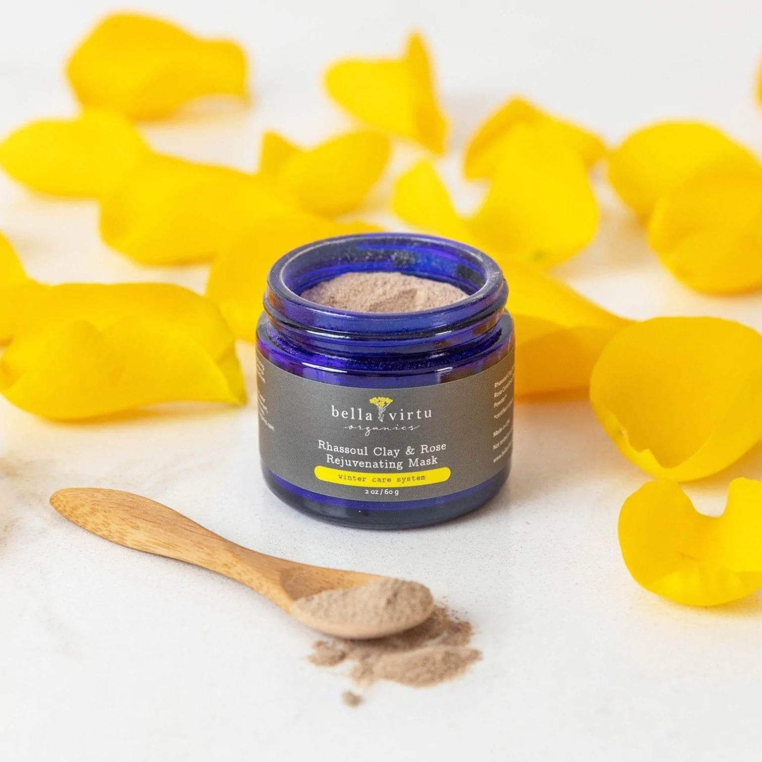 Rhassoul Rose Mask for Sensitive Skin