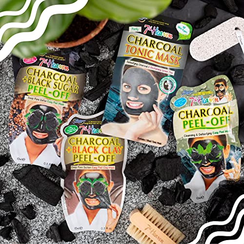 Charcoal Face Mask Bundle - 6 Masks & Strips